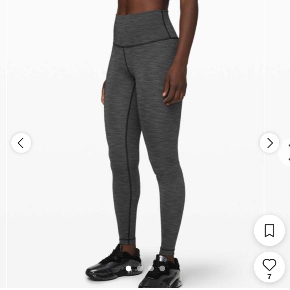 Wunder under luxtreme high rise heathered gray full length leggings
